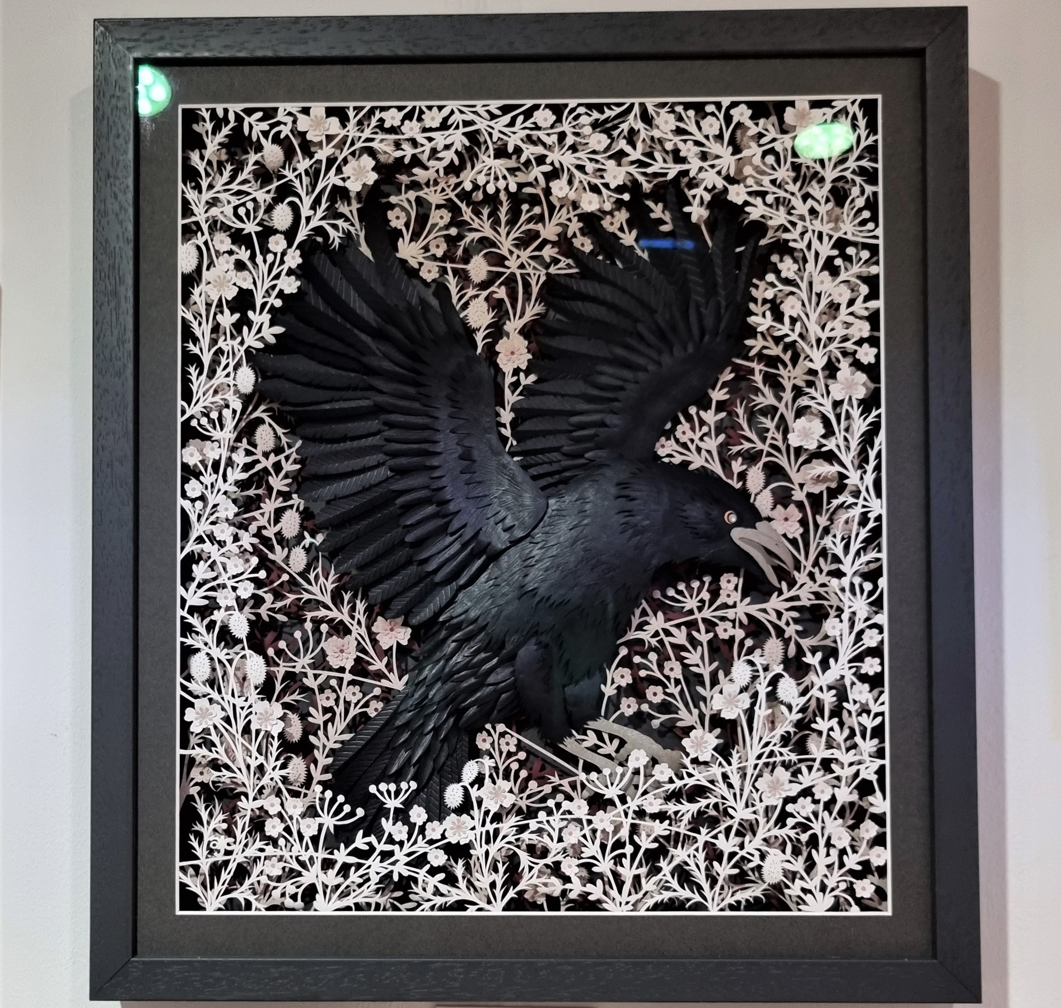 Night Glider by Anna Cook Paperart