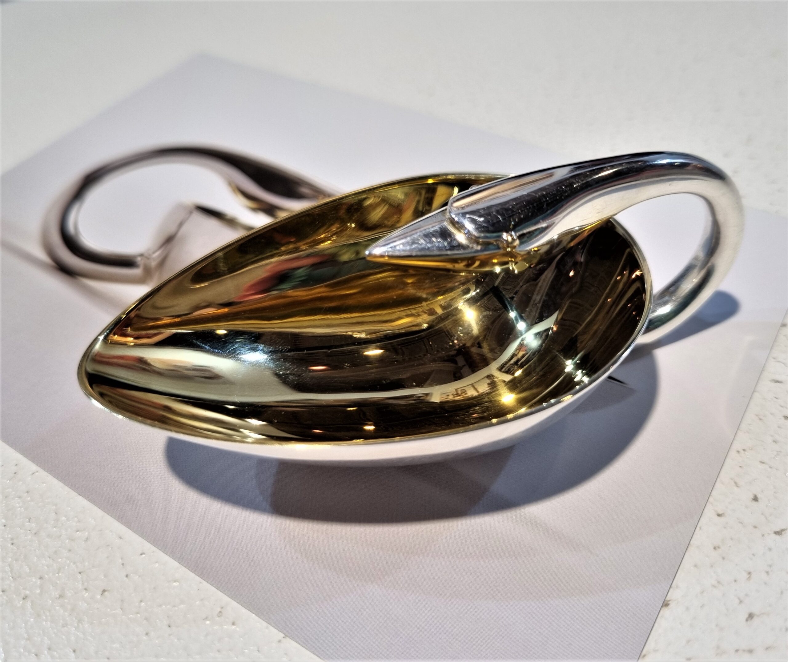 Swan Caddy Spoon by Brett Payne