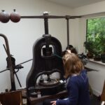 Karen Wallace stamping hand engraved dies © Armadillo Central, 2017