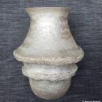 A textured silver vase by Takuya Kamiyama, © Armadillo Central, 2017