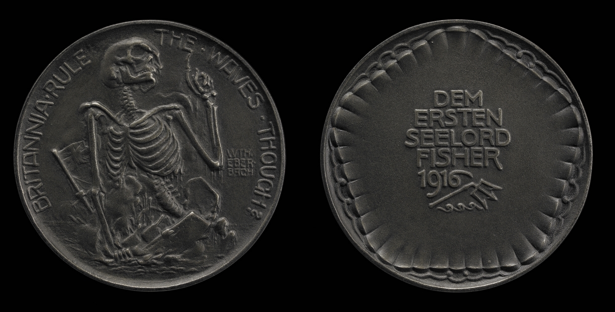 Britannia rule the waves though? by Walter Eberbach 1916