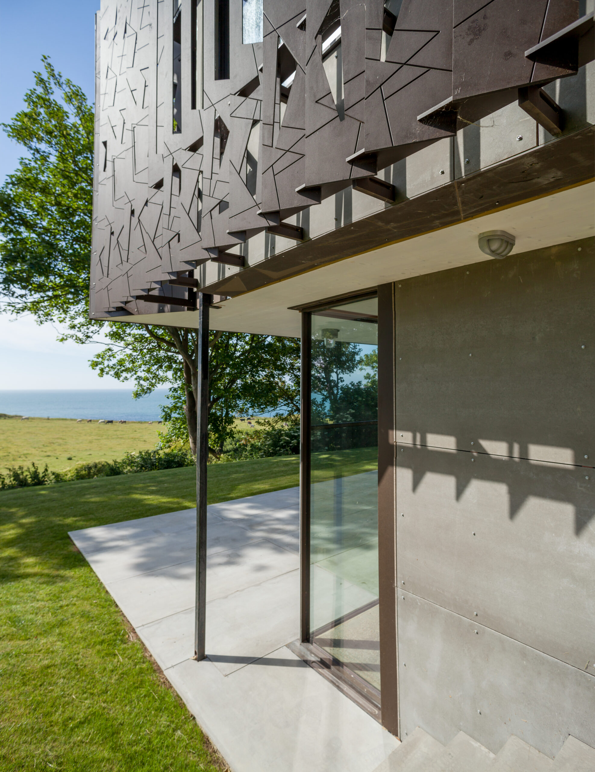 Bunker, Lincoln Miles Architect, Richlite Cladding, Lisa Traxler, photo: Julian Winslow