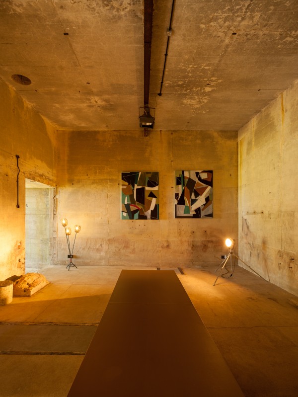 The Bunker, Lincoln Miles Architect, Artwork, Lisa Traxler, photo: Julian Winslow