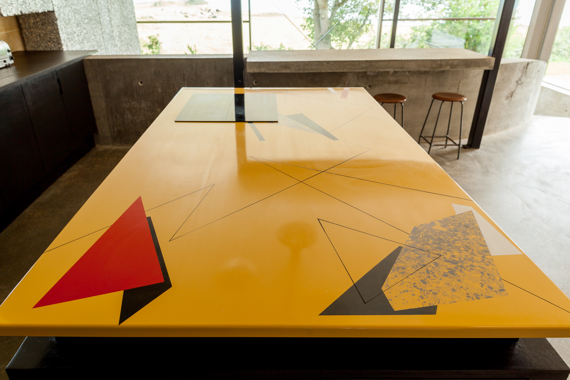 Bunker, Lincoln Miles Architect, Vitreous enamel work surface, Lisa Traxler, photo: Julian Winslow
