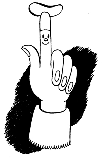 Joy Batchelor illustration for the Finger Cook