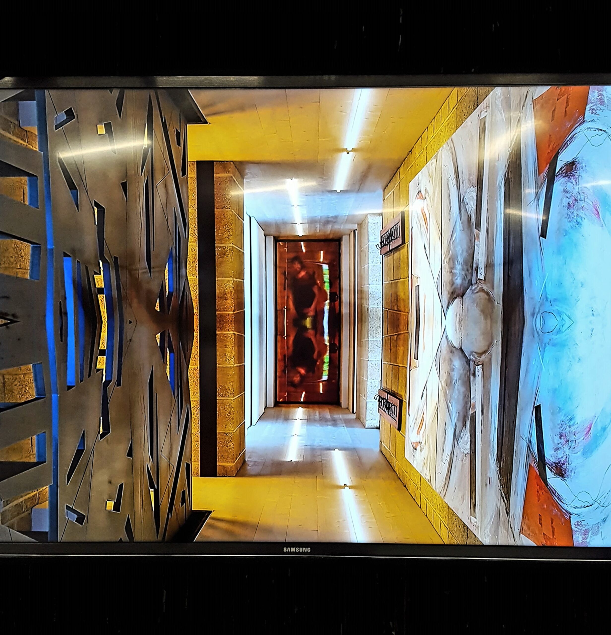 Julian Winslow Bunker Video, still capture Emma Boden 2017-09-18