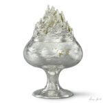 Incense Burner, 2017, Miriam Hanid, Britannia/Sterling silver, lemon gilding, hand chased, engraved and carved with inner incense container, 20x13x13cmling silver, lemon gilding, hand chased, engraved and carved with inner incense container, 20x13x13cm