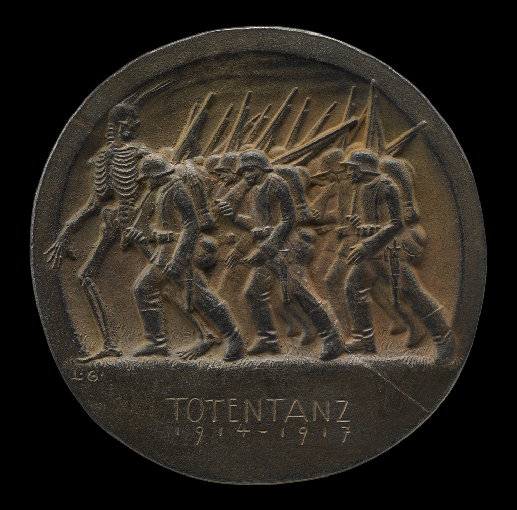 Totentanz Dance of Death 1914-1917 by Ludwig Gies 1917