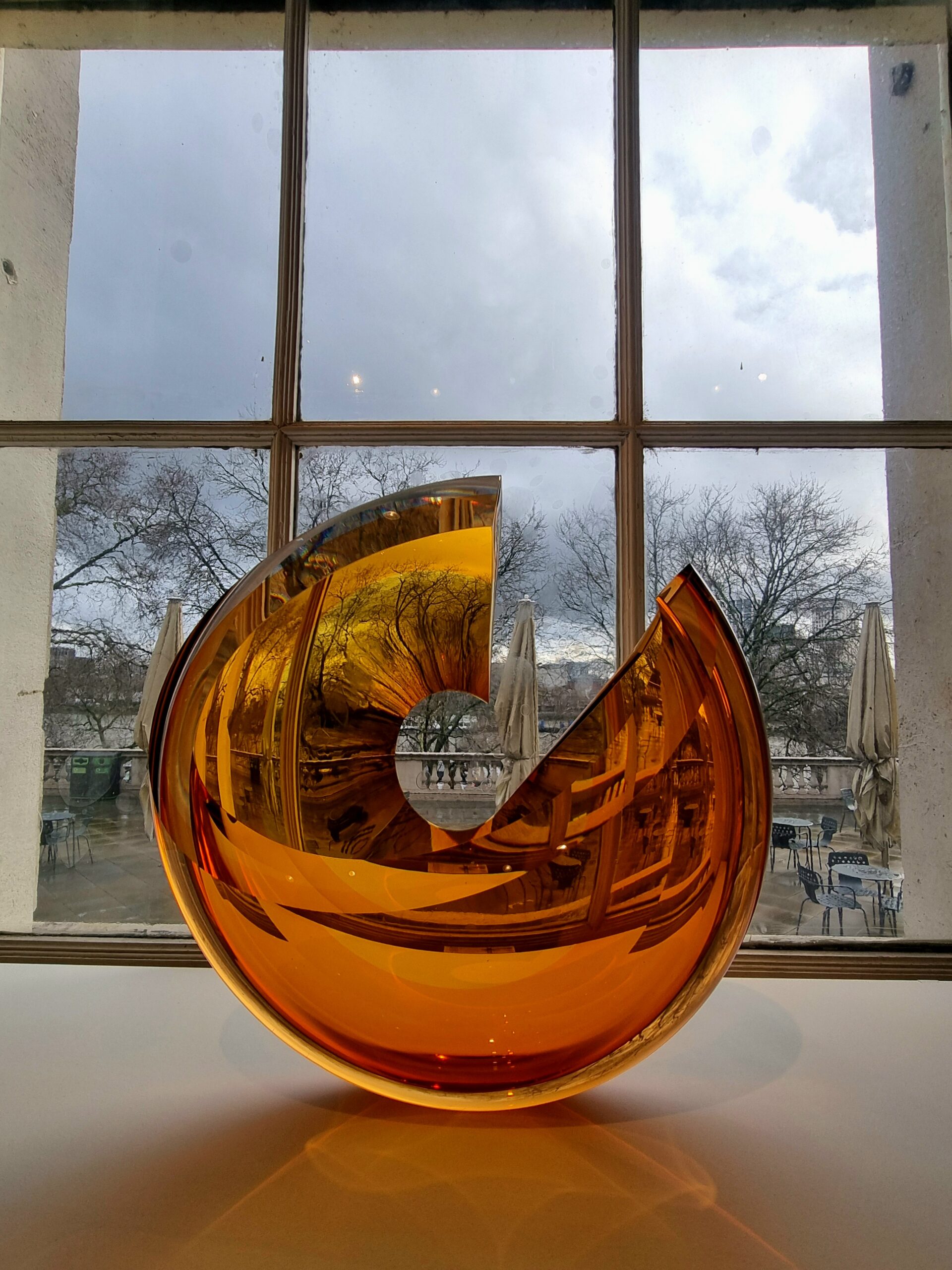 Tim Rawlinson, Presence of Absence, freeblown glass, cut and polished, Peter Layton London Glassblowing