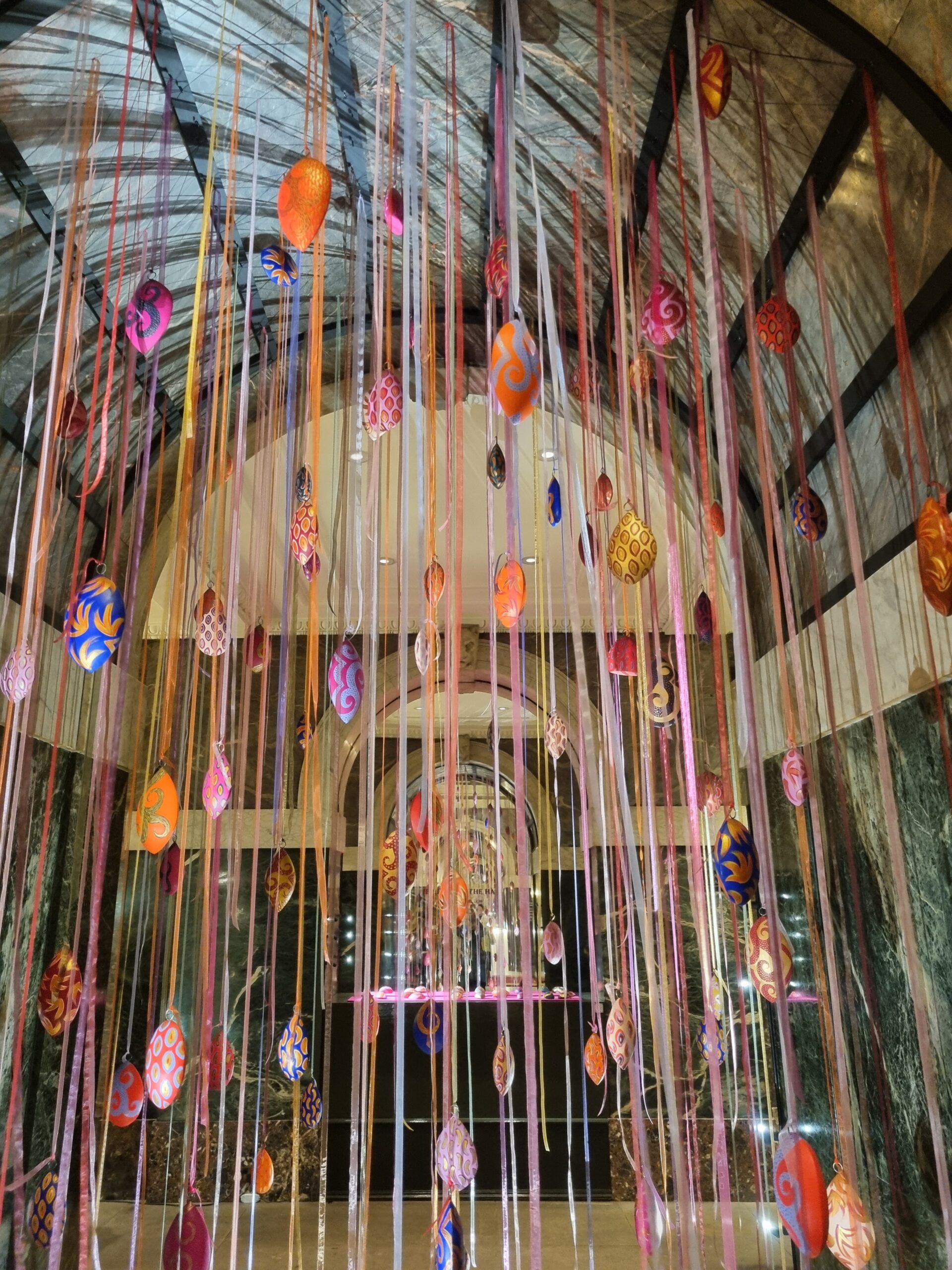 Pluvia Laetus, part of the Jewels for The Hall Installation by Ella Fearon-Low