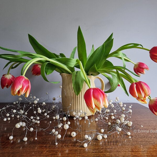 Winter Tulips and Pearls - HNY 2026 © Emma Boden