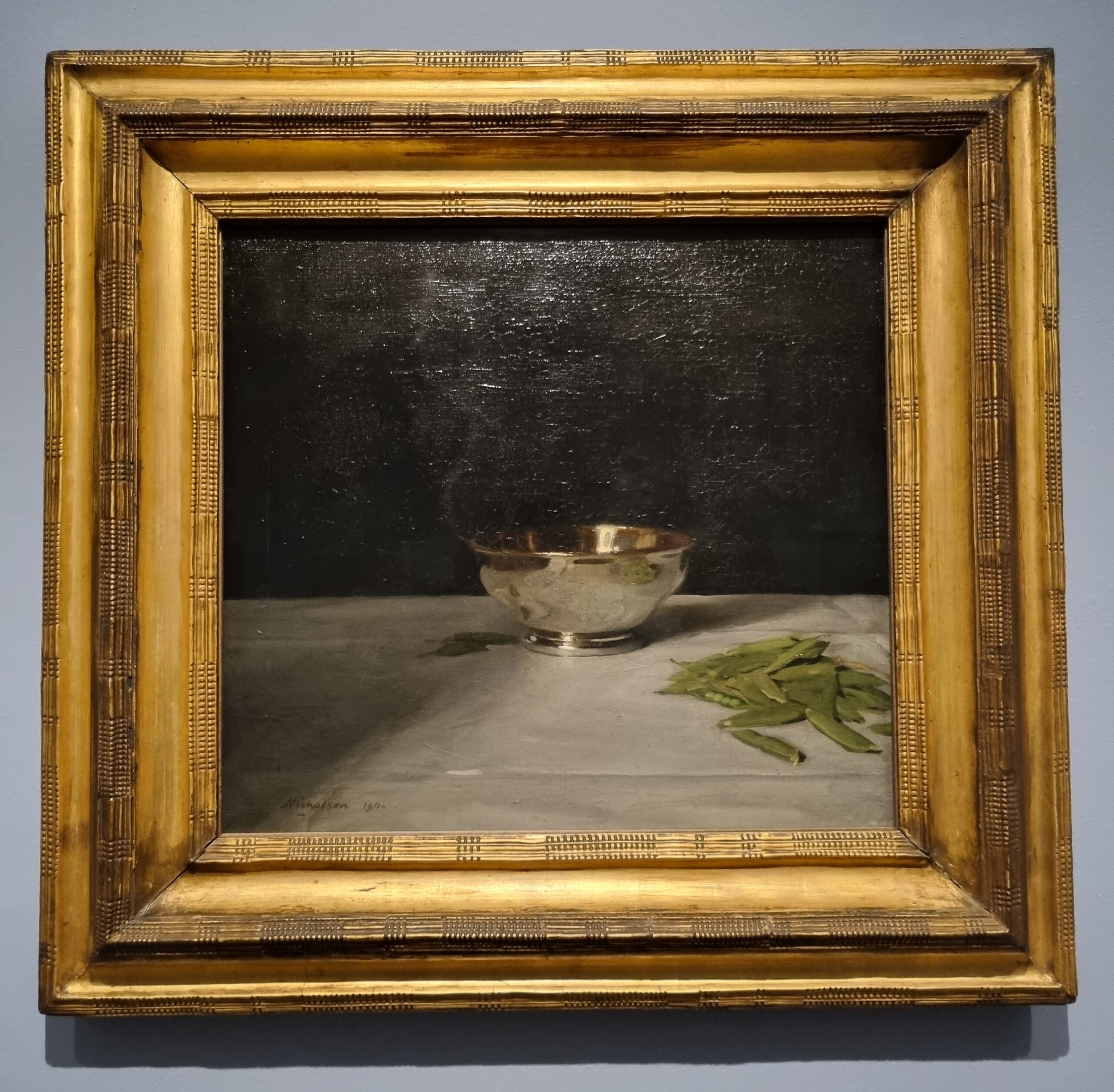 The Lustre Bowl with Peas 1911 oil on canvas