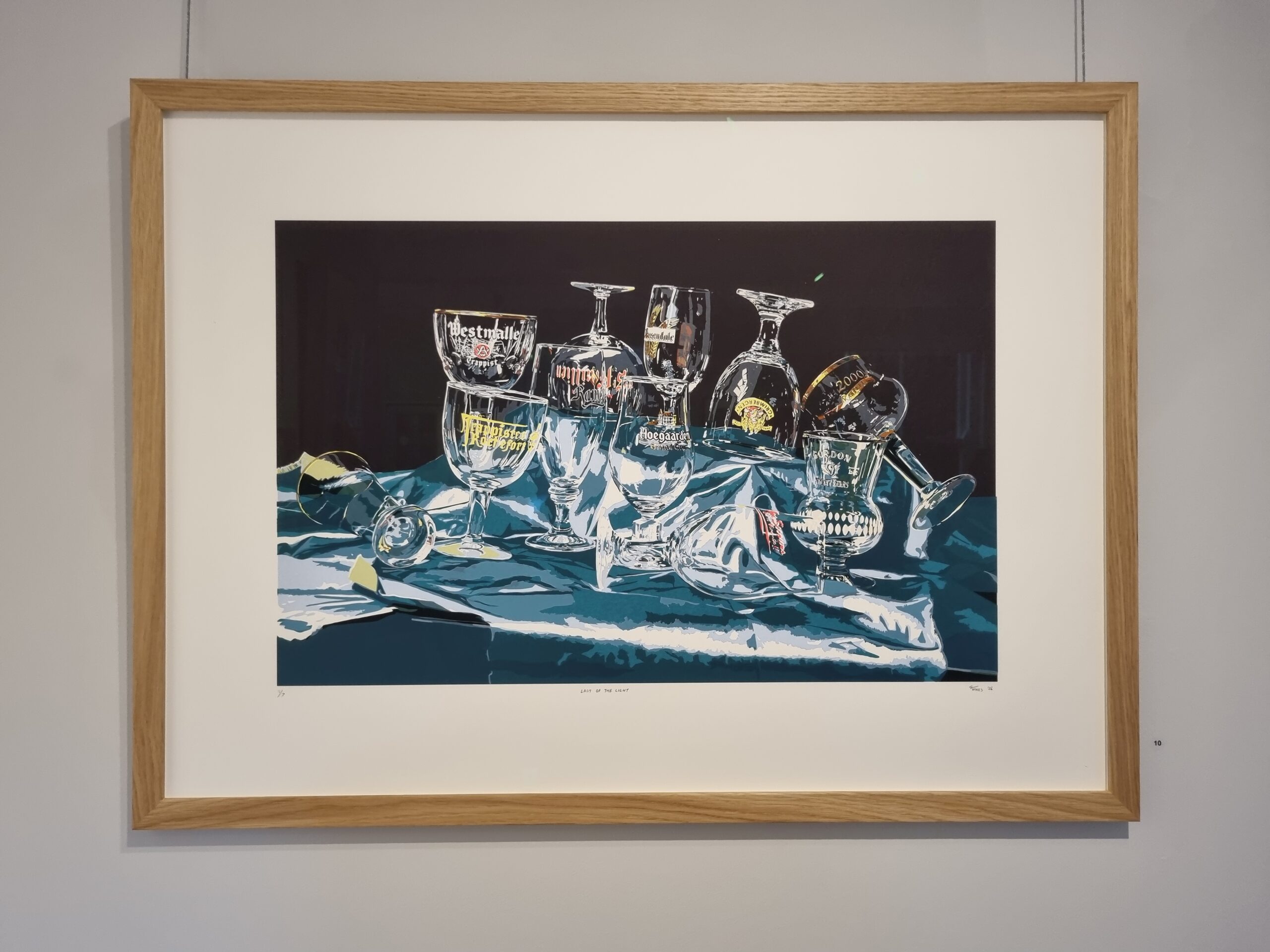 Last of the Light, screenprint, paper size: 86 × 63cm, by Sarah Vines
