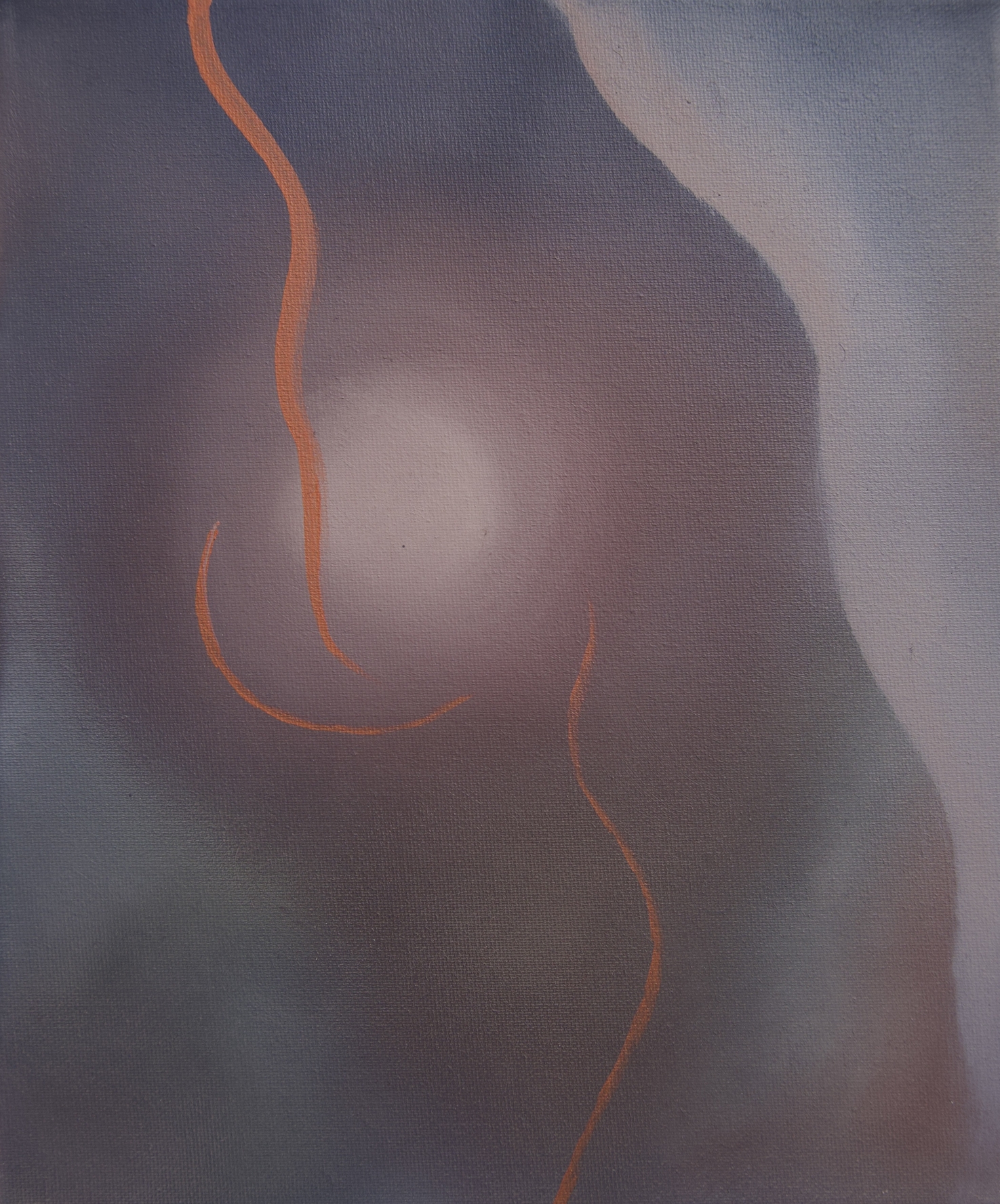 Return, 2025, oil on canvas, 304 x 254 mm