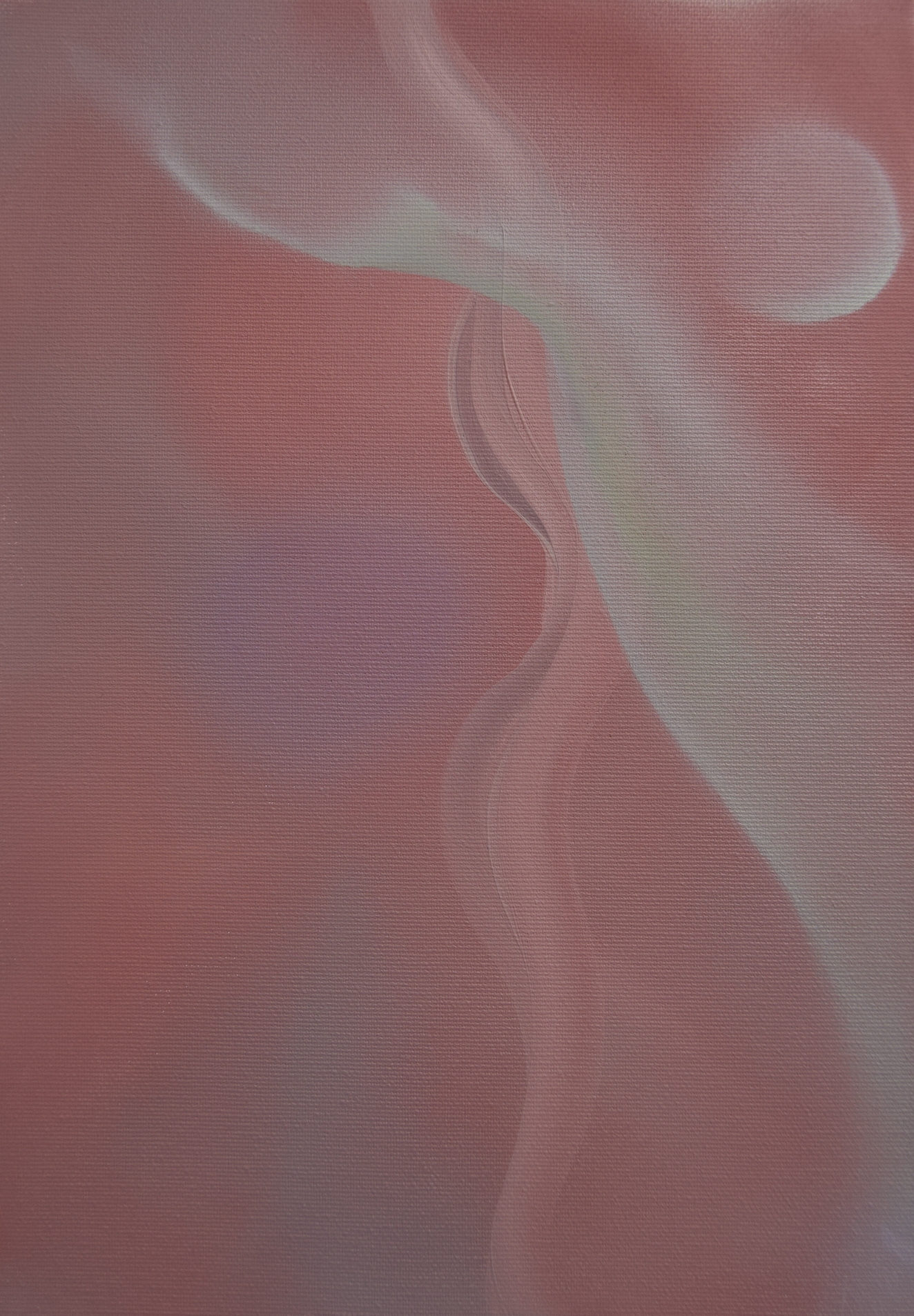 Soundwave, oil on canvas, 355 x 254 mm